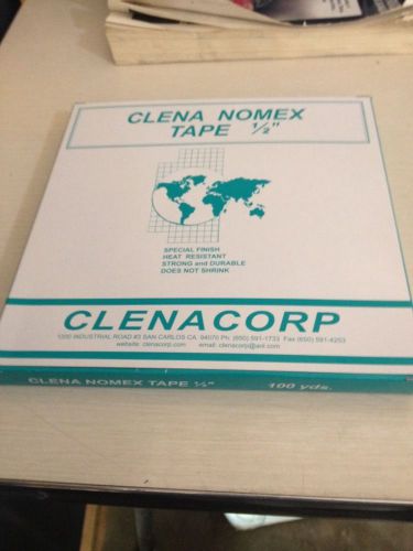 Clena Nomex Tape 1/2&#034; New EA