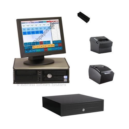 Restaurant delivery complete pos system w touchscreen for sale