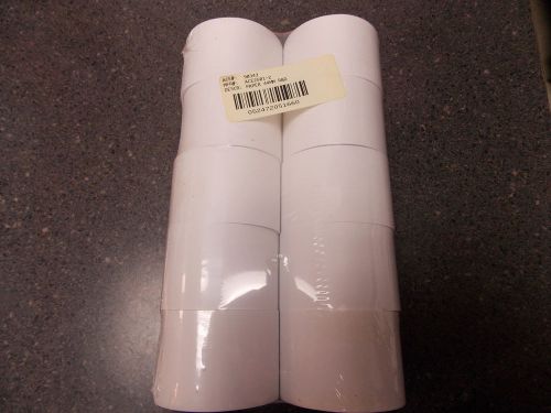 (10pk) ncr 44mm 1-3/4&#034; w x 3-3/16&#034; d x 150&#039; cash register receipt paper rolls for sale