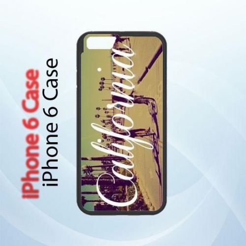 iPhone and Samsung Case - California Beach Palm Trees Bike Road