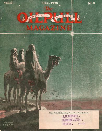 Original Dec 1928 OilPull Magazine