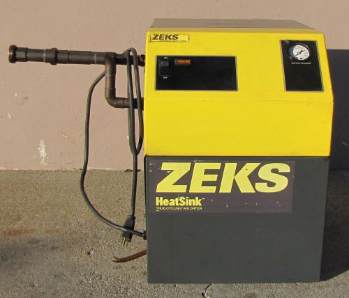 Zeks heat sink refrigerated compressed air dryer for air compressor 35 cfm for sale