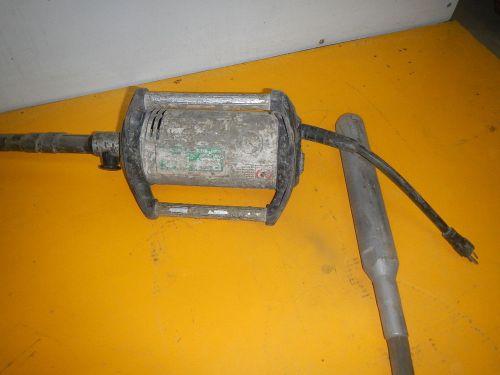 Multiquip CV-2 Concrete Vibrator Motor and 12 foot stinger