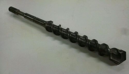 Bosch 1-1/2&#034; dia.spline shank sds carbide tip hammer drill bit 16&#034; for sale