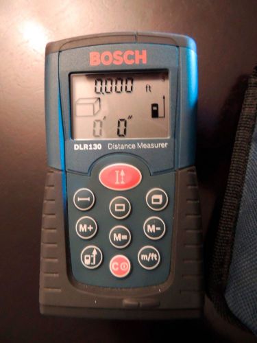 Bosch DLR130 Laser Measurement Tape Measure Digital Distance