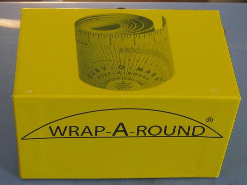 Wrap-A-Round 164B Black Medium 3.88&#034; x 4&#039; (Pipe Diameter 3-6”) Curv-O-Mark