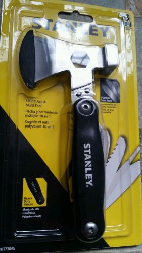 STANLEY 10 IN 1 AXE AND MULTI TOOL HEAVY DUTY HANDLE STHT73845 NEW FREE SHIPPING