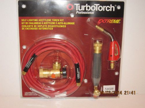 Turbotorch professional, acetylene kit, pl-8a dlx-b(15psi acety.)free ship nisp! for sale