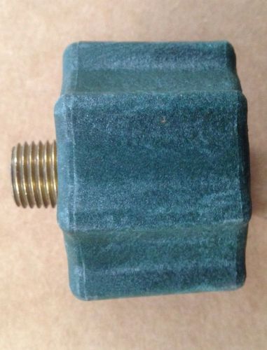 Propane cylinder tank qcc adapter medium  flow green for grills, &amp; cookers for sale