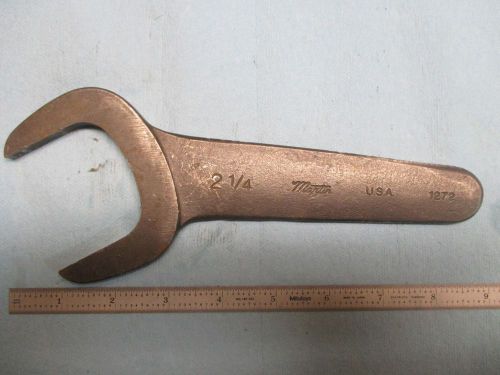 USED MARTIN 2 1/4 1272 WRENCH MACHINIST TOOLING TOOL SHOP TOOLS