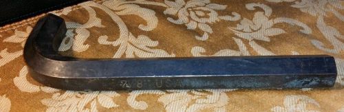 7/8&#034; USA made Allen Wrench Hex Key