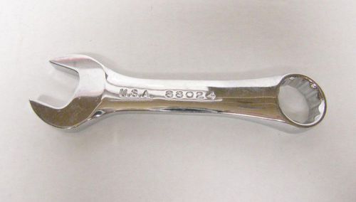 SK Tools 88024 12 Point Superkrome Short Combination Wrench 3/4&#034;