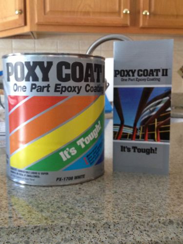 Poxy coat ii- paint epoxy single stage coating - 1 gallon for sale