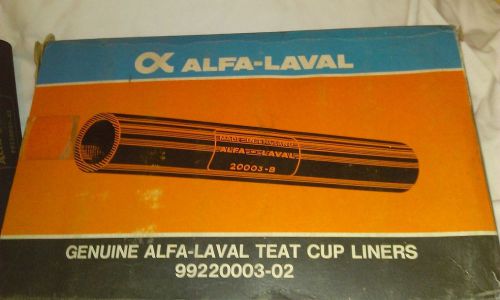 Alfa Laval teat cup liner milking machine  bucket  churn  not fullwood  manus vi