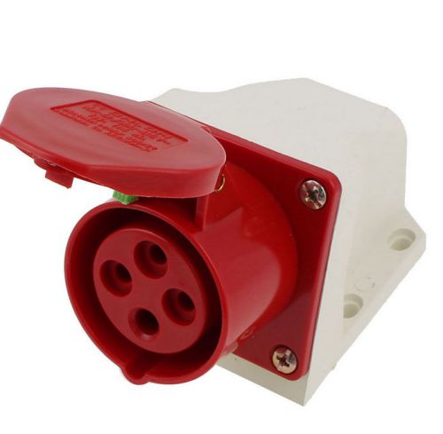 Waterproof IP44 3P+E IEC309-2 Industrial Plug Socket AC 380-415V 16A