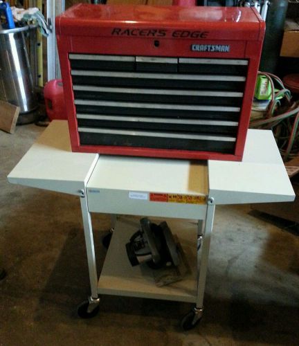 Bretford overhead projector work cart with electric, garage, tools, steel for sale