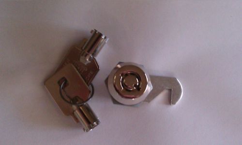 (2) Kennedy ToolBox Lock Standard Cylinder 2 Tubular Keys Tool Box