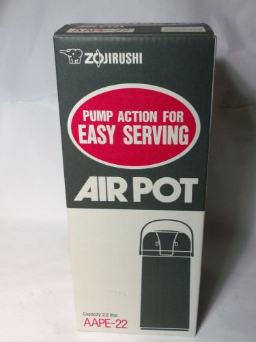 Zojirushi AAPE-22 Air Pot Beverage Dispenser used
