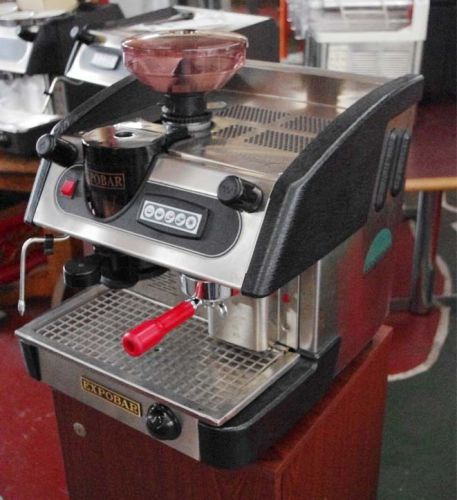 Expobar one-group automatic espresso machine w/grinder for sale