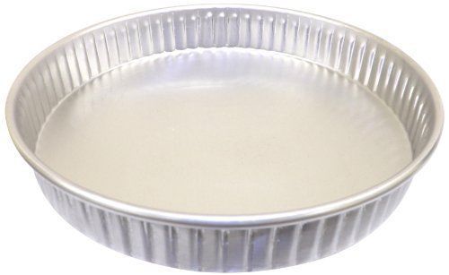 NEW Allied Metal CPF18X2 Hard Aluminum Fluted Cake Pan  Straight Sided  18 by 2-