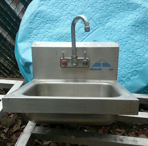 hand sink Stainless steel NSF with faucette