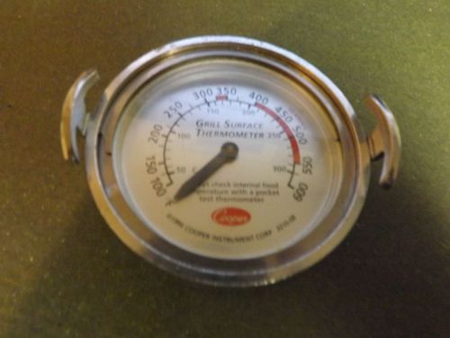 COOPER GRILL SURFACE THERMOMETER EXCELLENT CONDITION
