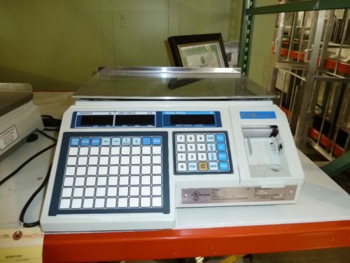 CAS LP-1000 - 30 lb. Electronic Label Printing Scale