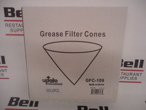 *NEW* Update GFC-109 Grease Filter Cones x40 (40 Count Box) - FREE SHIPPING