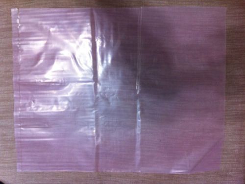 Lot of 5 Anti-Static Pink Poly Bags 15&#034; x 12&#034; Motherboards LCDs Electronics