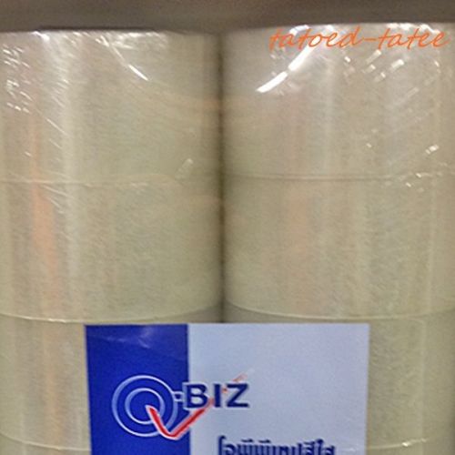 6 rolls opp box sealing tape  2 inches x 45 yards carton clear package materials for sale