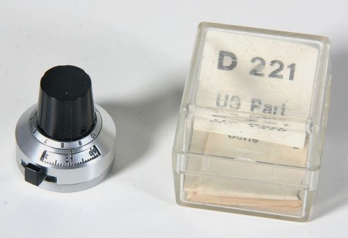 Amphenol Spectrol Microdial Dial D221