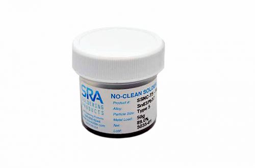 SRA 63/37  Solder Paste T5 - 50 Grams in a Jar