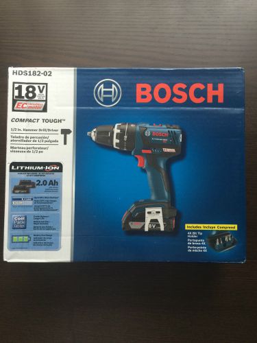 Bosch 1/2 inch Hammer Drill/Driver HDS182-02
