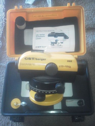 Cst/berger 55-pal24d 24x  laser level with tripod and mesmerizing stick for sale