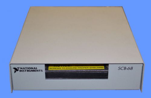 National Instruments NI SCB-68 Shielded I/O Connector 182469-01B
