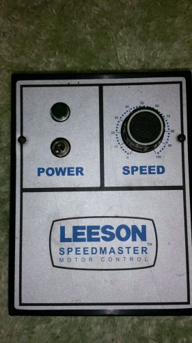 Leeson DC Motor Control # 174307 - NEMA 1 - 90/180V DC 1/8HP to 2HP