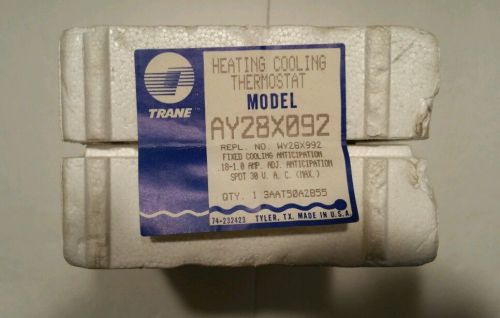 TRANE THERMOSTAT HEATING-COOLING