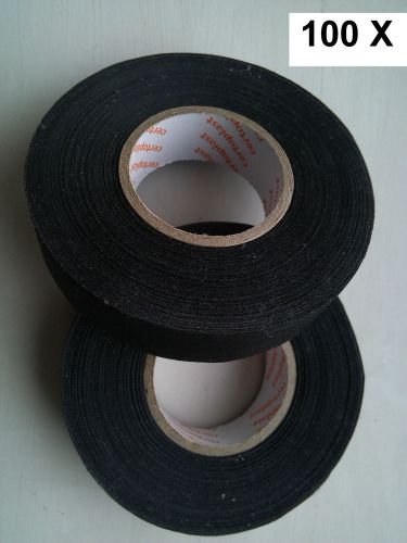 Lot of 100 CERTOPLAST Auto Wire Harness Adhesive fabric Tape 19mmx25m  WHOLESALE