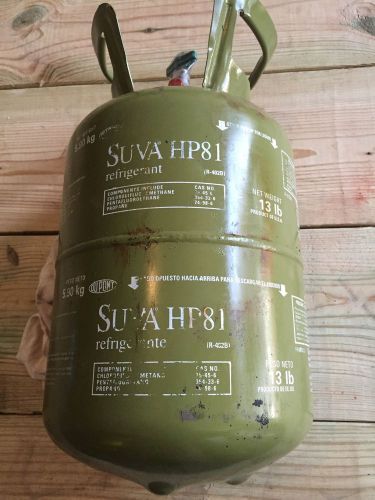 DuPont - Suva HP81 - R402B - Refrigerant  13 lbs of gas in 13 pound Full Tank