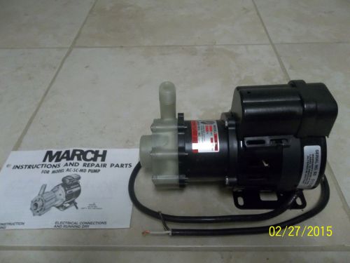 New March Magnetic Drive Pump AC-5C-MD 230V 50/60HZ MPN 0150-0026-0100