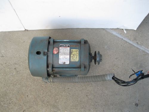 Reliance Duty Master AC Electric Motor 1/2 .5 HP 1725 RPM 115/230