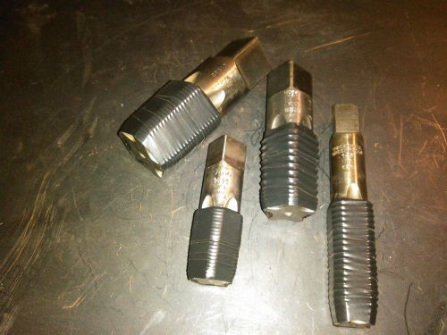 Lot of 4 Taps; Besly, ACE, Morse, Threadwell