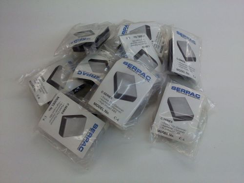 Serpac Small Plastic Electronic Enclosure Cases C-6 model - Group of 10