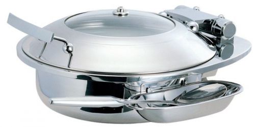 SMART Buffet Ware Medium Round Chafing Dish with Glass Lid