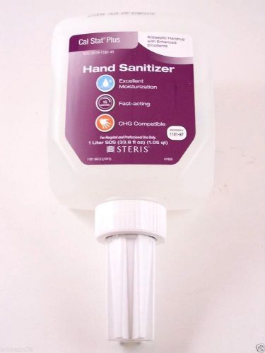 STERIS CAL STAT PLUS Hand Sanitizer NDC 0519-1181-41 Moisture Emollients 33.8 oz