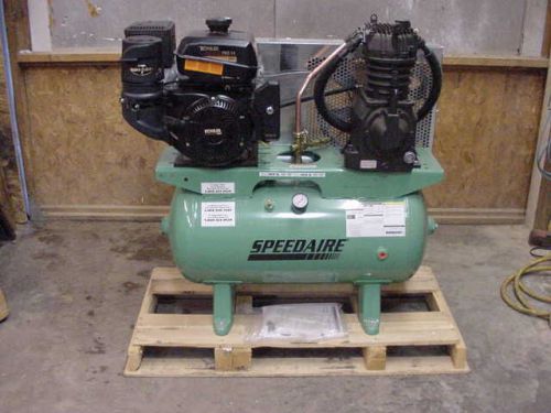 New speedaire portable air compressor 14 hp kohler electric start 30 gal #5f564d for sale