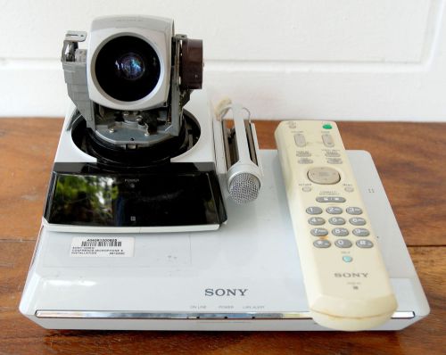 Sony PCS-P1P A/V Projector &amp; Sony PCS-C1P Camera with Sony PCS-R1 Remote Control