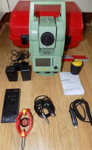 LEICA TOTAL STATION TCR805 POWER REFLECTORLESS CALIBRATED  SURVEYING