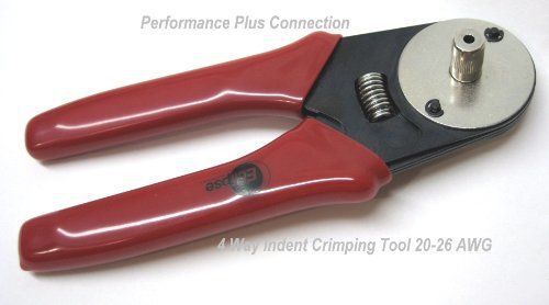 D-sub Contact 4 Way Indent Crimping Tool 20-26 AWG (0.519mm?~0.128mm?) 0.128mm?)