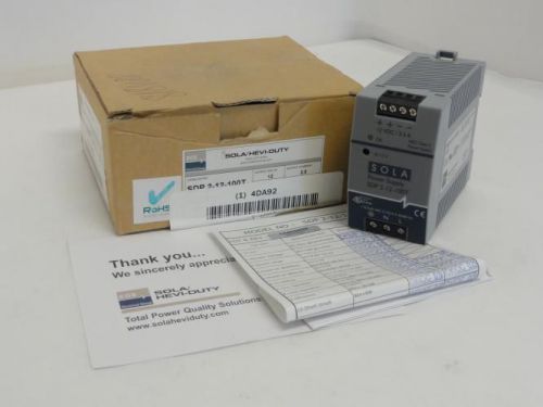 151007 New In Box, Sola SDP 2-12-100T Power Supply, 115/230VAC Input